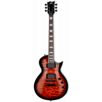 Ltd LTD Eclipse EC-400 QM Vintage Burst - Vue 1